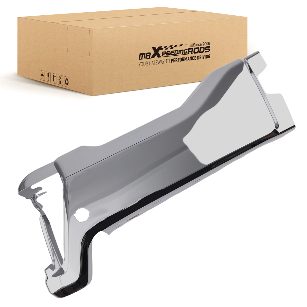 Bumper End Chrome Rear Right compatible for Ford F250 F350 F450 2023-2025 Direct Fit