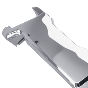 Bumper End compatible for Ford F250 F350 F450 2023-2025 Rear Chrome PC3B17F865 Steel