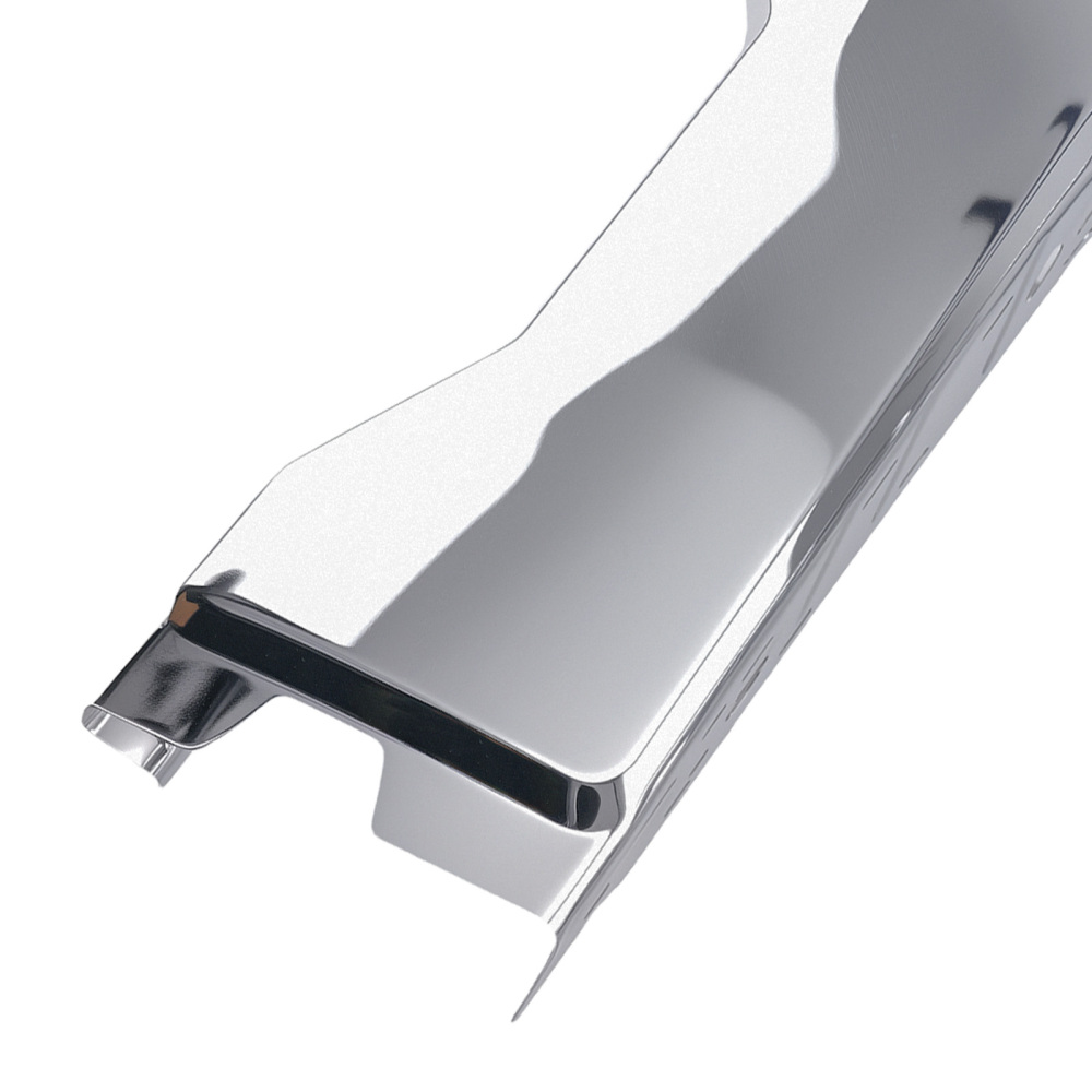 Bumper End compatible for Ford F250 F350 F450 2023-2025 Rear Chrome PC3B17F865 Steel