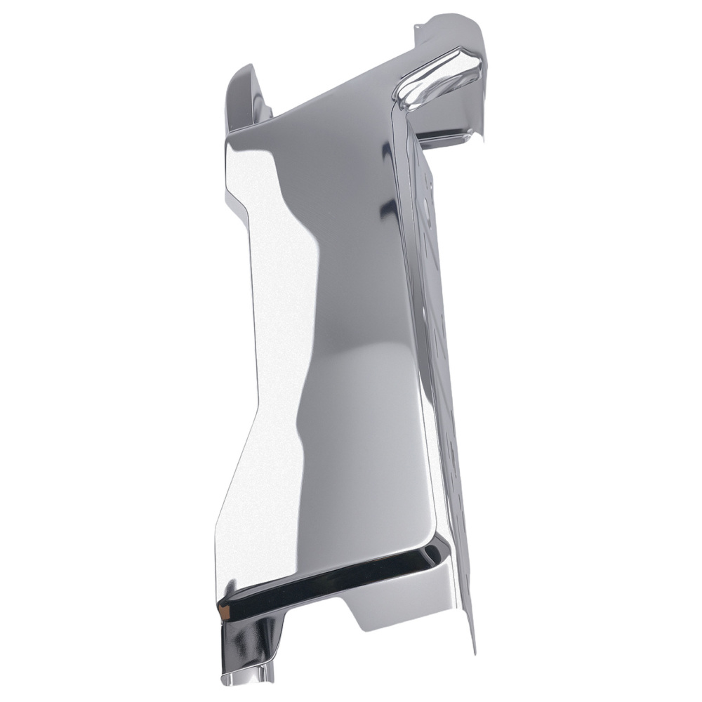 Bumper End compatible for Ford F250 F350 F450 2023-2025 Rear Chrome PC3B17F865 Steel