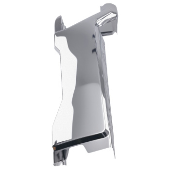 Bumper End compatible for Ford F250 F350 F450 2023-2025 Rear Chrome PC3B17F865 Steel