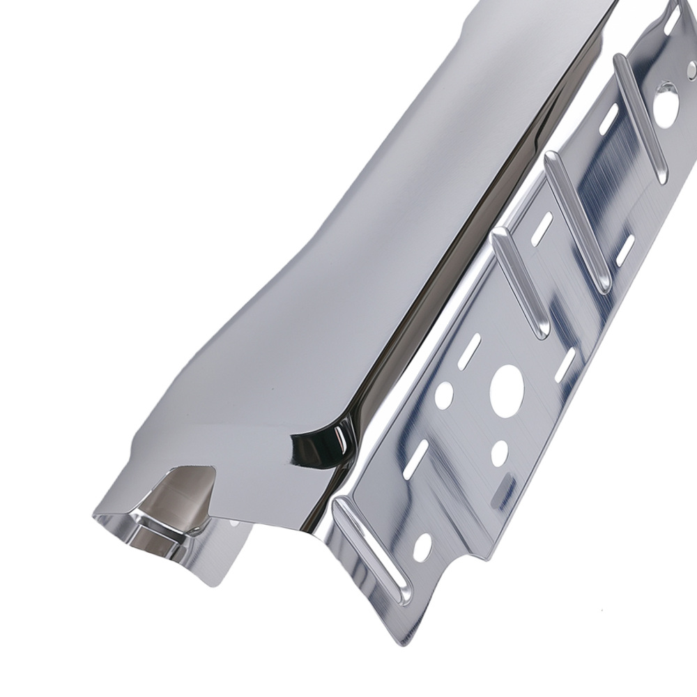 Bumper End compatible for Ford F250 F350 F450 2023-2025 Rear Chrome PC3B17F865 Steel