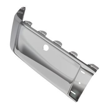 Rear Left Bumper End compatible for Chevy Silverado 3500 HD 2007-2013 Chrome 15284305