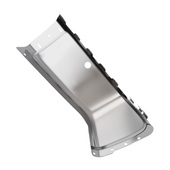 Rear Left Bumper End compatible for Chevy Silverado 3500 HD 2007-2013 Chrome 15284305