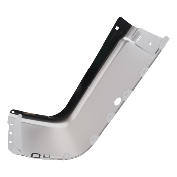 Rear Left Bumper End compatible for Chevy Silverado 3500 HD 2007-2013 Chrome 15284305