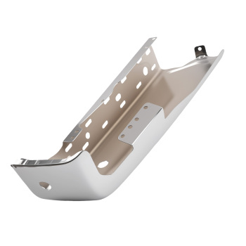 Chrome Bumper End Right Rear compatible for Ford F150 21-23 ML3Z17906HA with Park Sensors