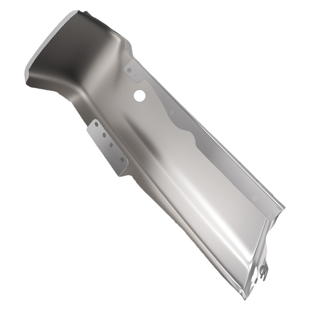 Bumper End Rear Chrome compatible for Ford F-150 2021-2023 FO1102401 Steel