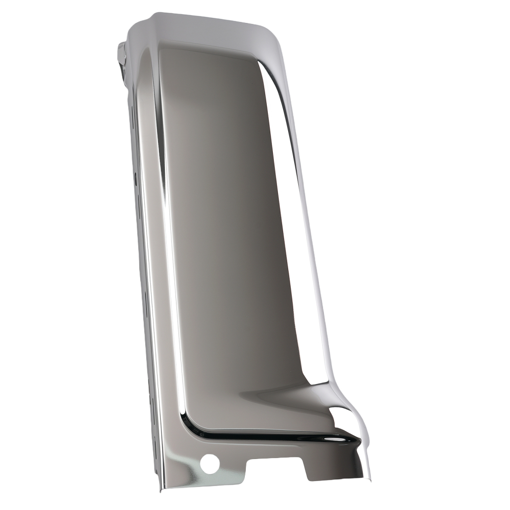 Bumper End Kit Chrome compatible for Ford F150 2009-2014 9L3Z17906A Left Right Steel