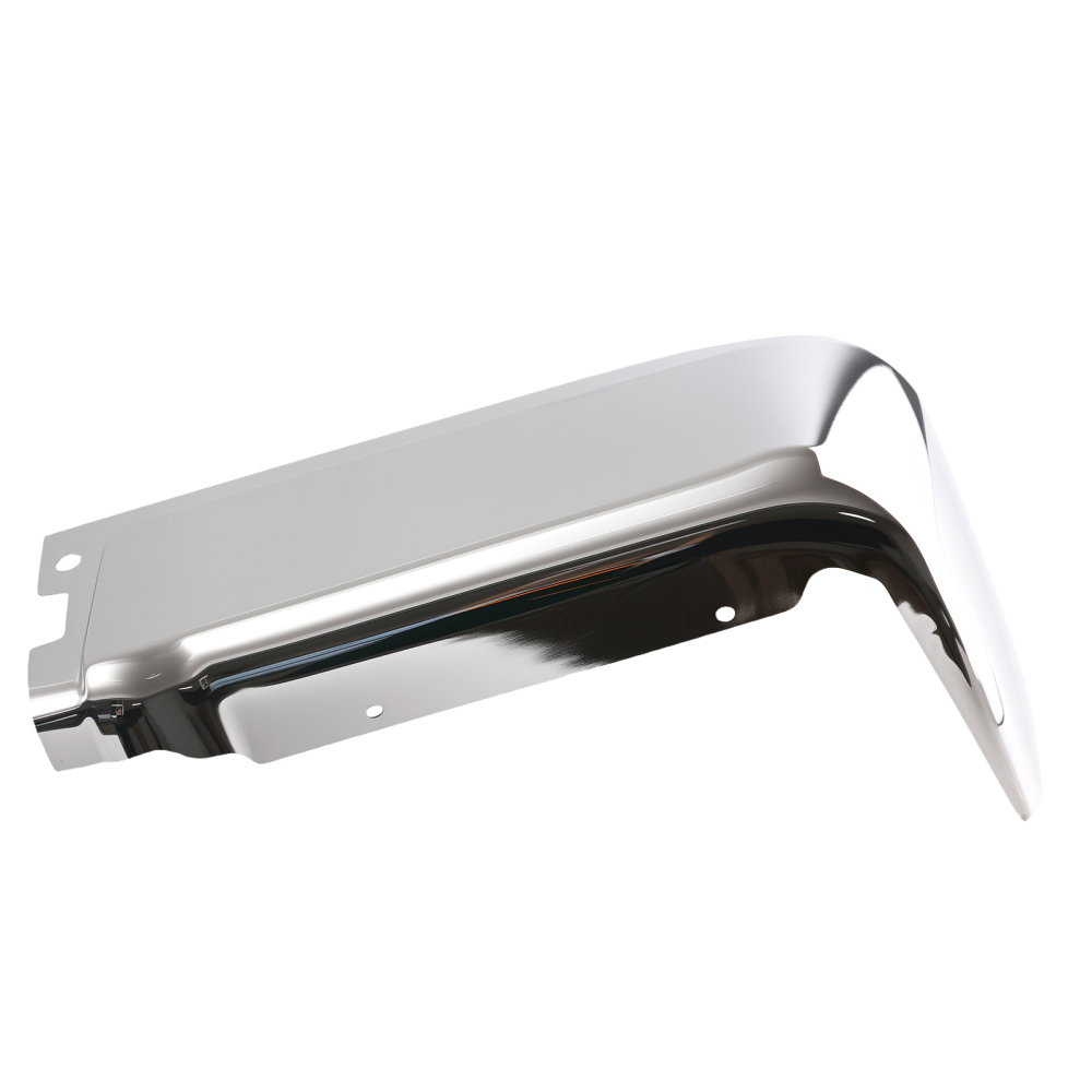 Bumper End Kit Chrome compatible for Ford F150 2009-2014 9L3Z17906A Left Right Steel