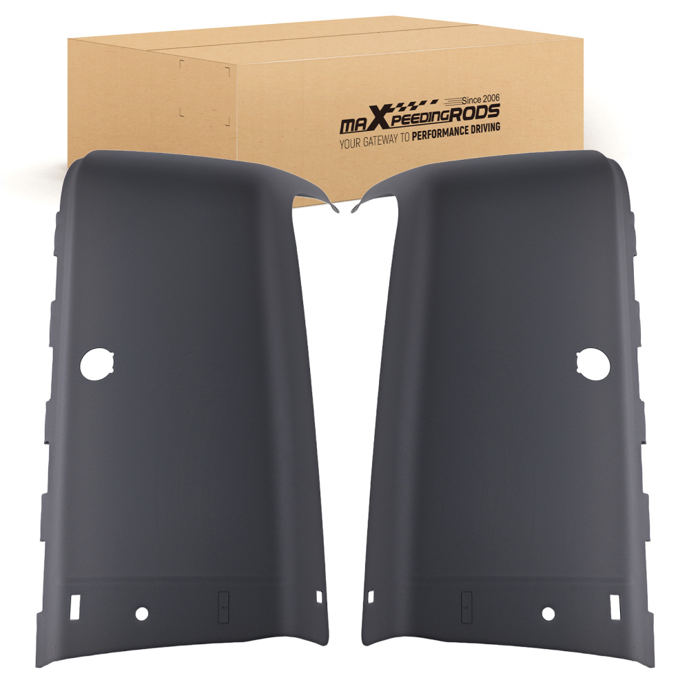 Rear Bumper End compatible for GMC Sierra 1500 2007-2013 15891686 Steel Black