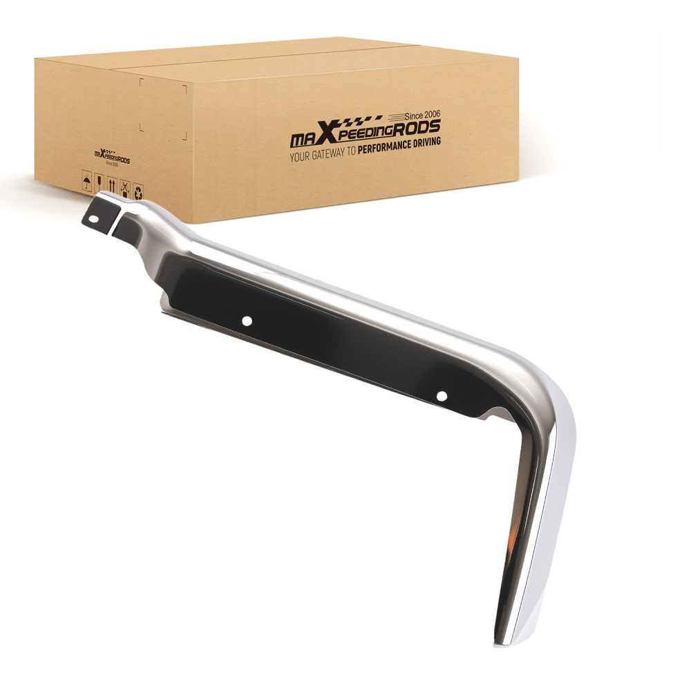 Chrome Rear Bumper End Right Side compatible for Ford F150 2009-2014 9L3Z17906A FO1105127