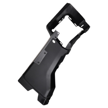 Black Left Rear Bumper End compatible for Ford F250 F350 F450 2023-2025 Steel w/Sensor