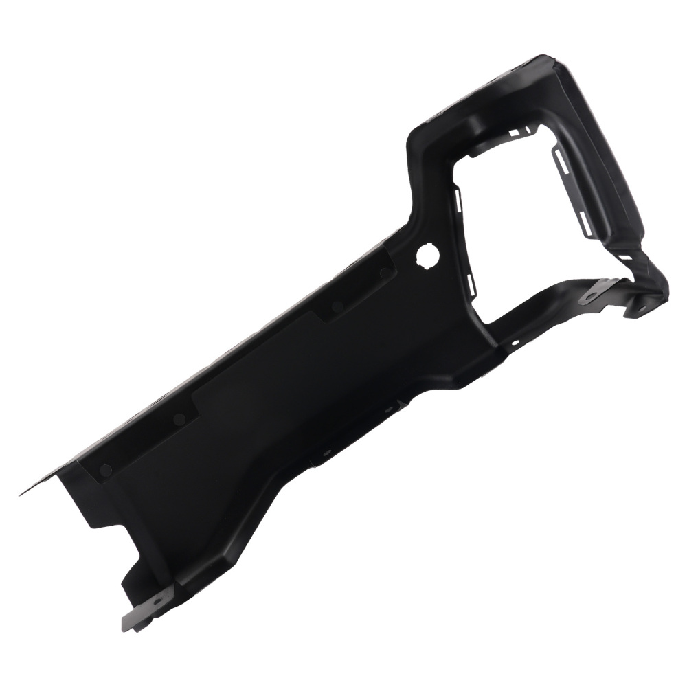 Black Left Rear Bumper End compatible for Ford F250 F350 F450 2023-2025 Steel w/Sensor