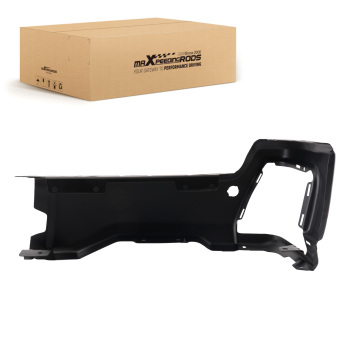 Black Left Rear Bumper End compatible for Ford F250 F350 F450 2023-2025 Steel w/Sensor