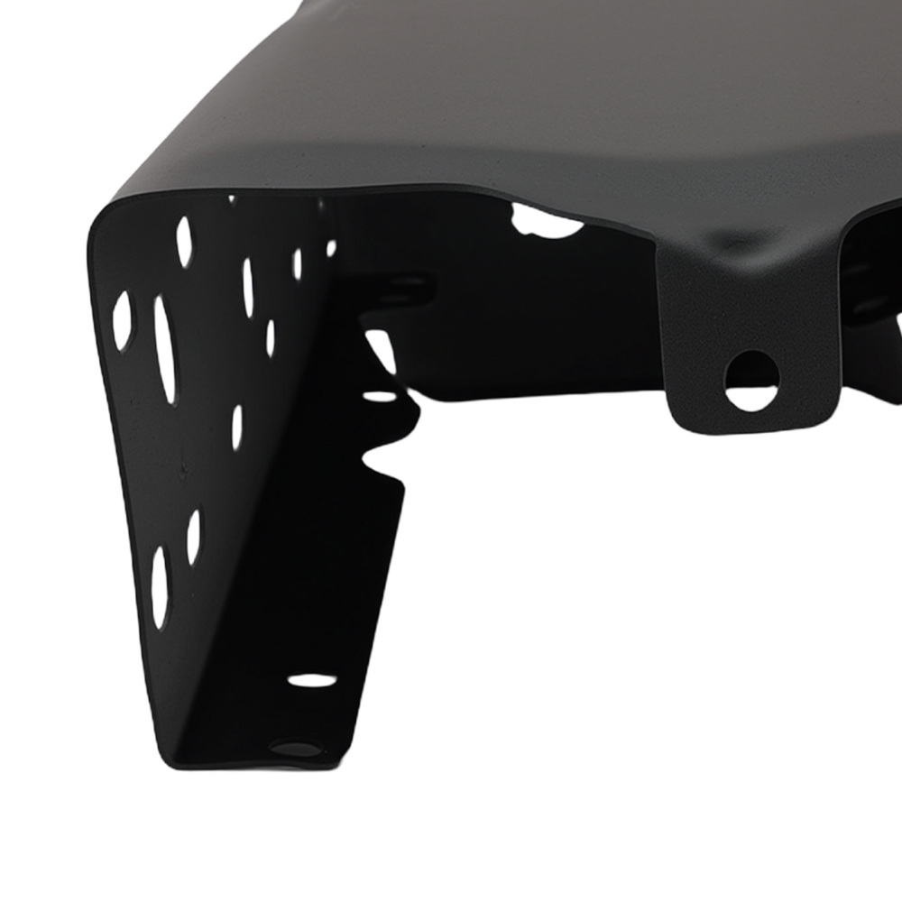 Black Right Bumper End Cap compatible for Ford F-150 2021-2023 ML3Z17906JAPTM with Sensors