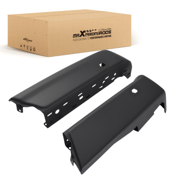 Black Bumper End Rear compatible for Ford F-150 2021-2023 FO1102398 ML3Z17906JAPT