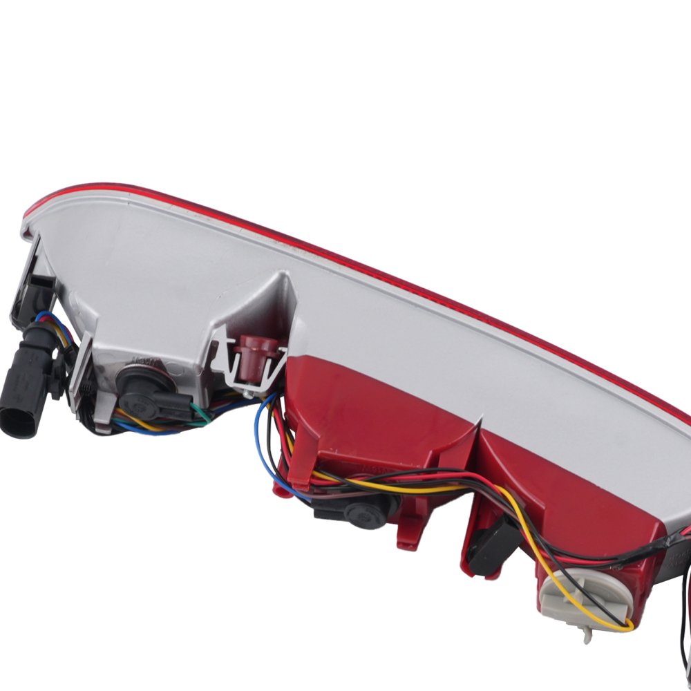 Left+Right Rear Bumper Light compatible for Audi Q5 2009-2016 8R0945096BHalogen 5 Bulbs