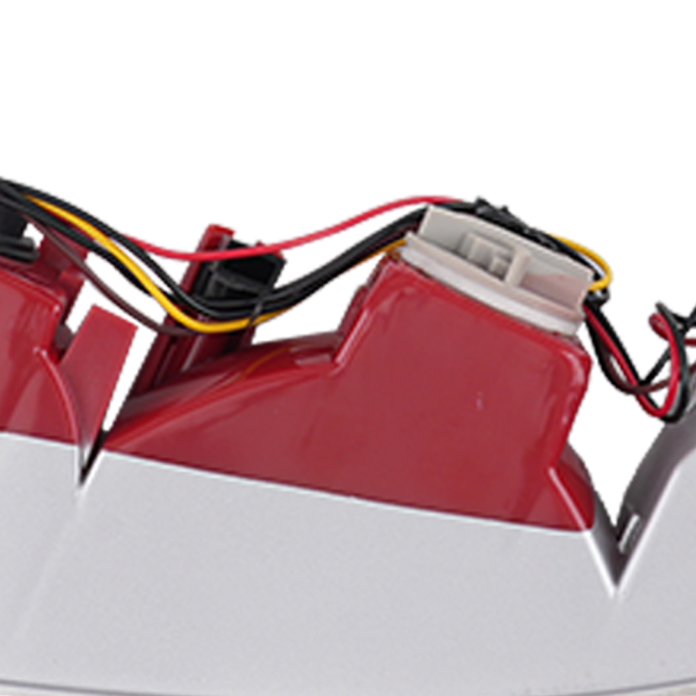 Left+Right Rear Bumper Light compatible for Audi Q5 2009-2016 8R0945096BHalogen 5 Bulbs