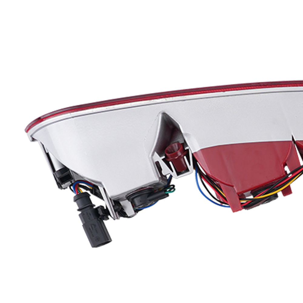 Left+Right Rear Bumper Light compatible for Audi Q5 2009-2016 8R0945096BHalogen 5 Bulbs