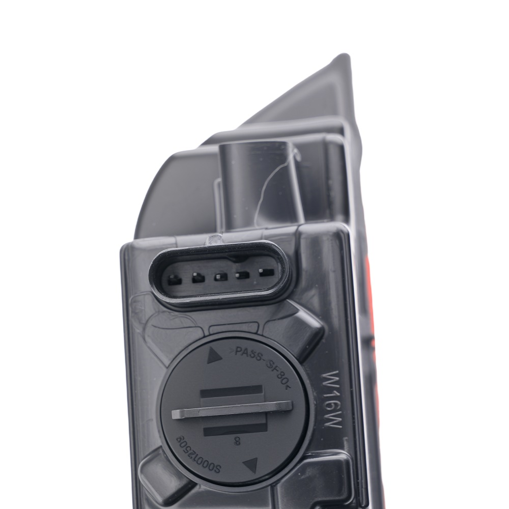 Left Rear Bumper Light compatible for Audi Q3 8U 2015-2018 8U0945095B Halogen ABS+PC