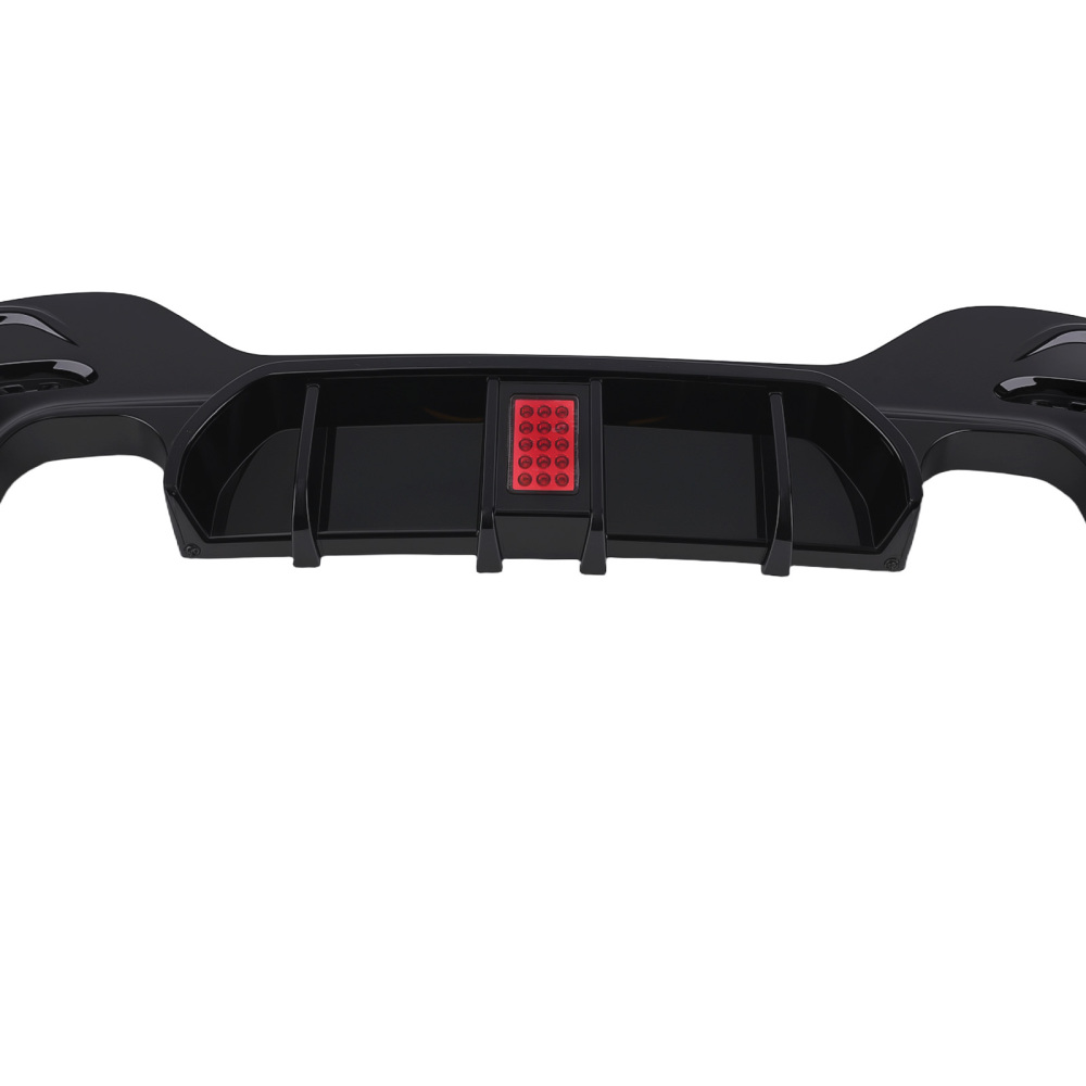 Black M Diffuser Lip compatible for BMW 1 Series F20 F21 2014-2019 Performance PP