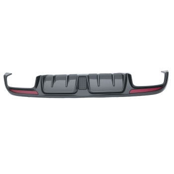 B Style Carbon Fiber Rear Bumper Lip compatible for Mercedes C180 C250 2015-2021