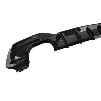 Black Bumper Rear Lip compatible for BMW 1 Series F20 F21 LCI 2015-2018 PP Diffuser
