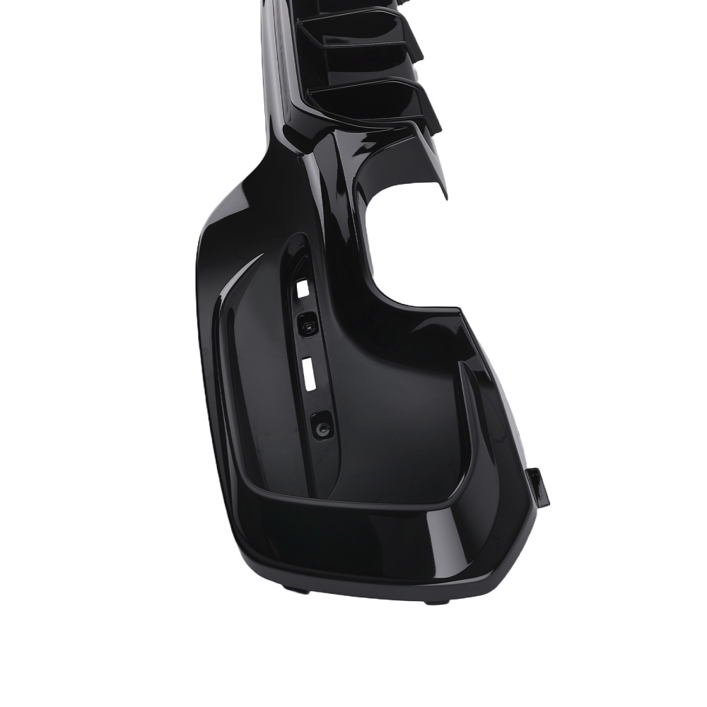 Black Bumper Rear Lip compatible for BMW 1 Series F20 F21 LCI 2015-2018 PP Diffuser