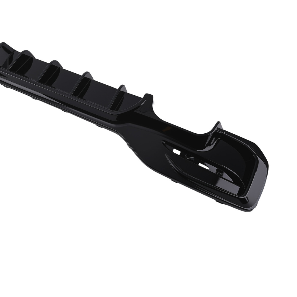 Black Bumper Rear Lip compatible for BMW 1 Series F20 F21 LCI 2015-2018 PP Diffuser