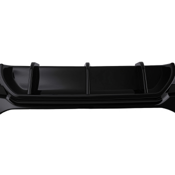 Black M Diffuser compatible for BMW 1 Series F20 F21 2014-2019 Rear Sport Performance Lip