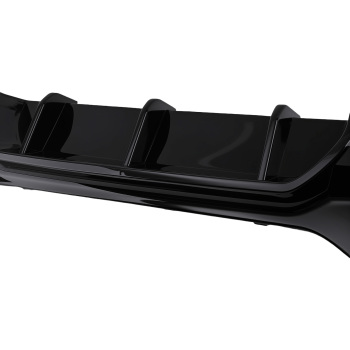 Black M Diffuser compatible for BMW 1 Series F20 F21 2014-2019 Rear Sport Performance Lip