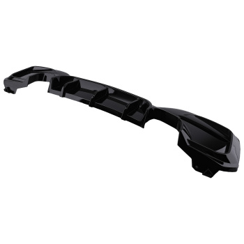 Black M Diffuser compatible for BMW 1 Series F20 F21 2014-2019 Rear Sport Performance Lip