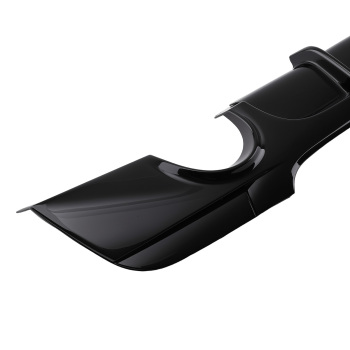 Black LED M Sport Diffuser compatible for BMW E92 E93 3 Series 2004-2012