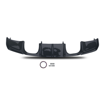 Carbon Fiber Rear Diffuser compatible for BMW E92 E93 M3 2-Door 2008-2013