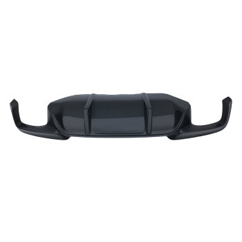Carbon Fiber Diffuser Rear Bumper Lip compatible for BMW F10 5 Series M-Tech 2011-16