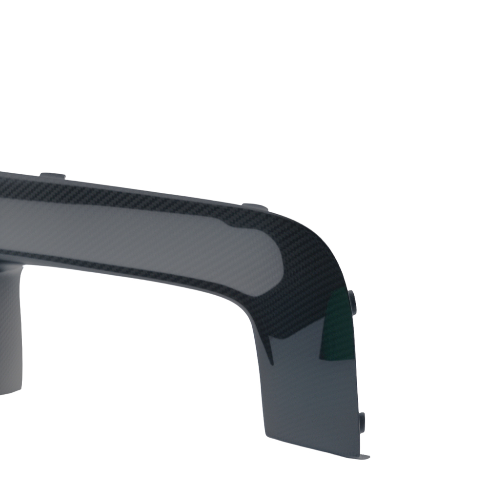 Carbon Fiber Diffuser Rear Bumper Lip compatible for BMW F10 5 Series M-Tech 2011-16