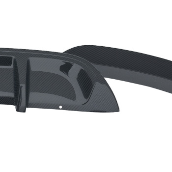 Bumper Diffuser Lip Rear Carbon Fiber compatible for BMW M6 640i 650i 2012-2018