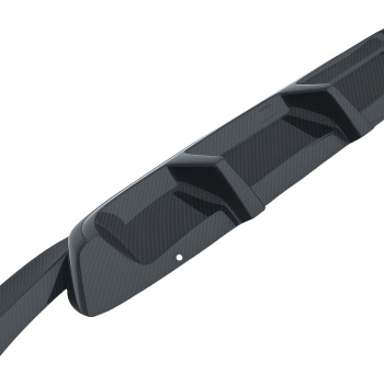 Bumper Diffuser Lip Rear Carbon Fiber compatible for BMW M6 640i 650i 2012-2018