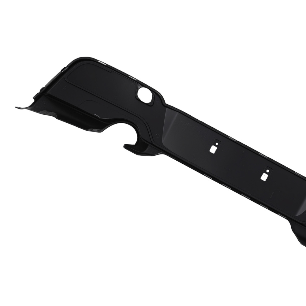 Black Carbon PP Lip compatible for BMW 1 Series F20 11-15 Rear Bumper Diffuser Gloss