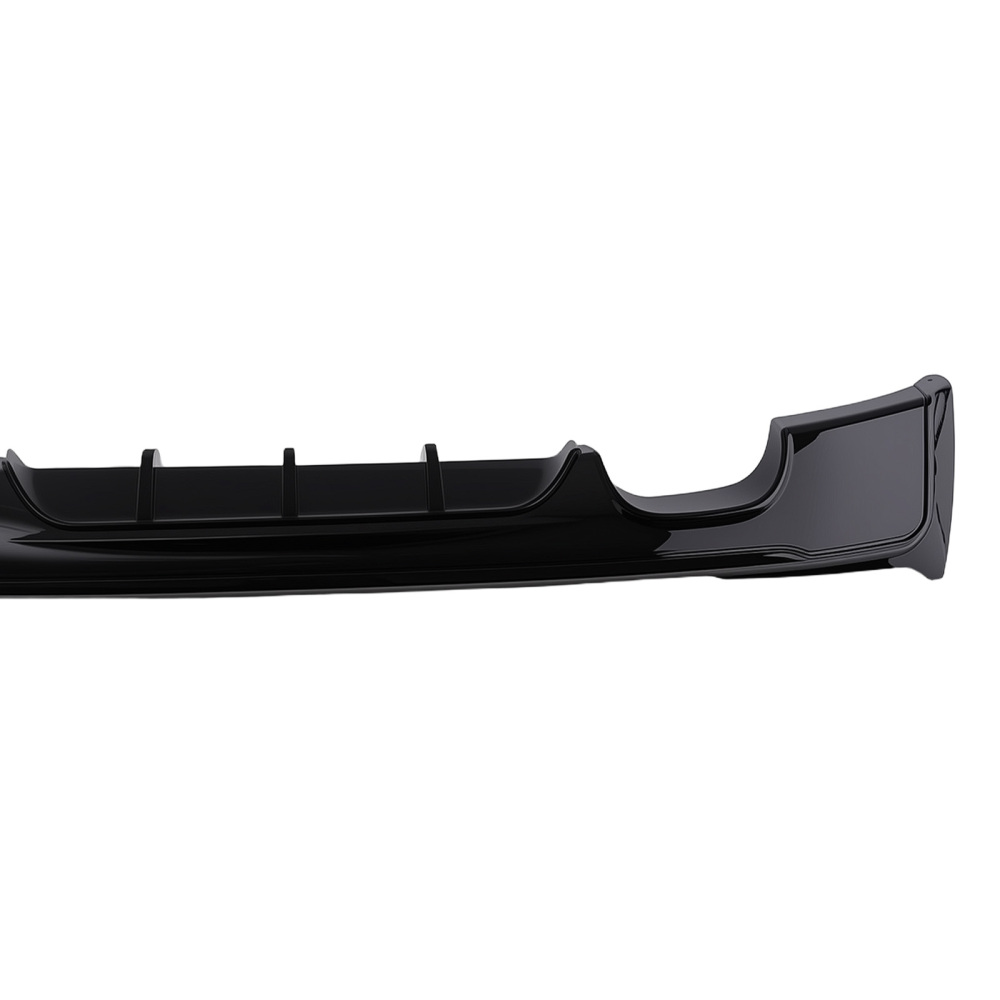 Black Lower Lip compatible for BMW 2 Series F22 F23 M Sport 2014-2021 Rear Diffuser PP