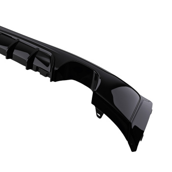 Black Diffuser Lip compatible for BMW 2 Series F22 F23 M Sport Bumper 2013-2021