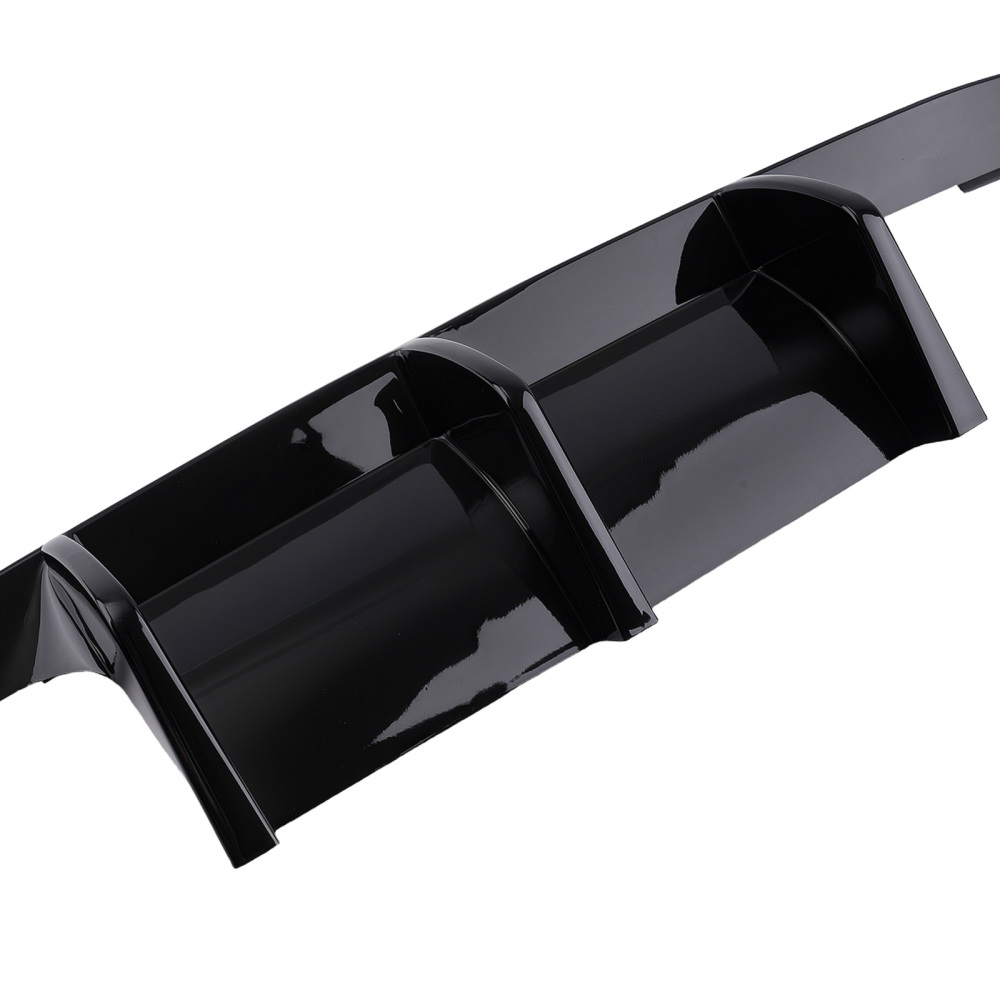 Aero Bumper Diffuser compatible for BMW F80 M3 F82 M4 15-20 PSM Style PP Black
