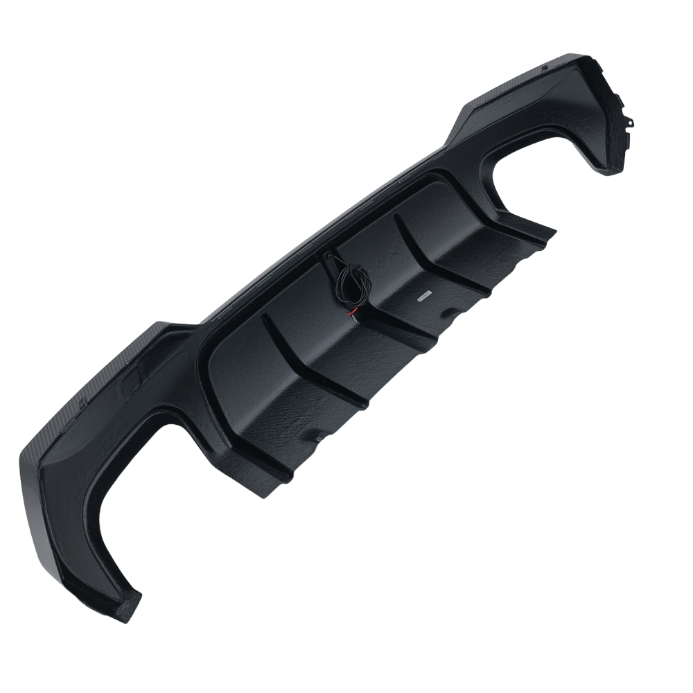 Carbon Fiber Diffuser Rear Bumper Lip compatible for BMW G22 G23 4 Series M Sport 2021-24