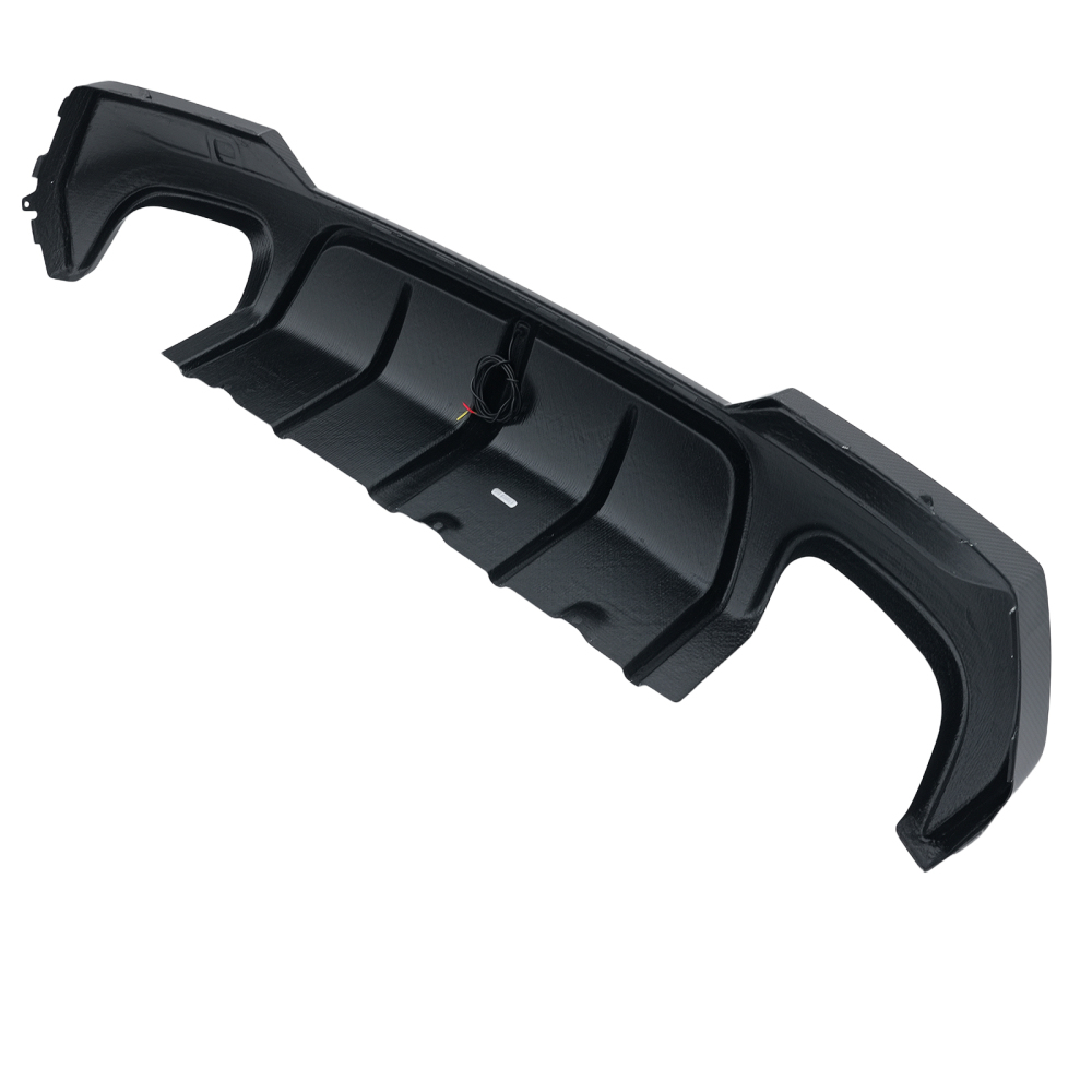 Carbon Fiber Diffuser Rear Bumper Lip compatible for BMW G22 G23 4 Series M Sport 2021-24