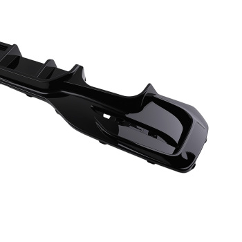 Gloss Black Rear Bumper Splitter LED compatible for BMW 1 Series F20 F21 2015-2019 LCI
