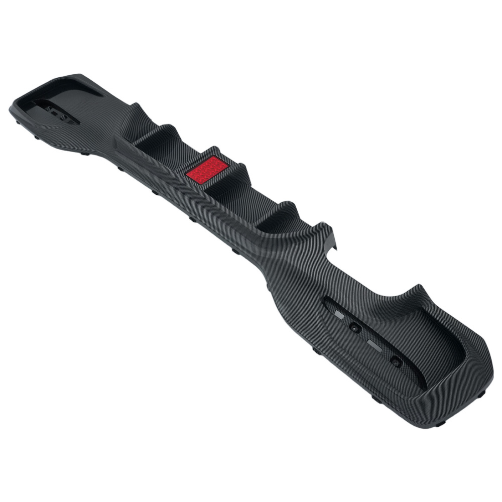 Black Carbon Rear Diffuser compatible for BMW 1 Series F20 F21 M Sport 2015-2019 Lip