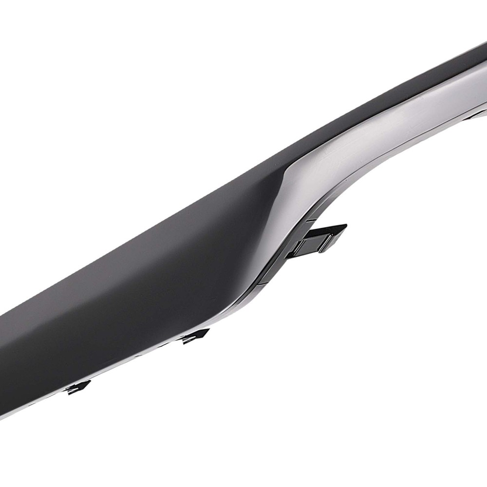 Black ABS Bumper Molding Rear compatible for Chevrolet Equinox 2019-2021 84119339