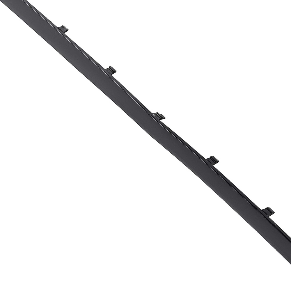 Black ABS Bumper Molding Rear compatible for Chevrolet Equinox 2019-2021 84119339