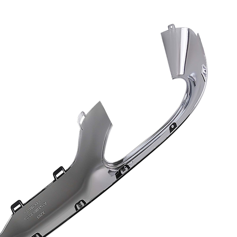 Chrome Rear Bumper Molding compatible for Mercedes-Benz GLC300 16-19 ABS A2538852325