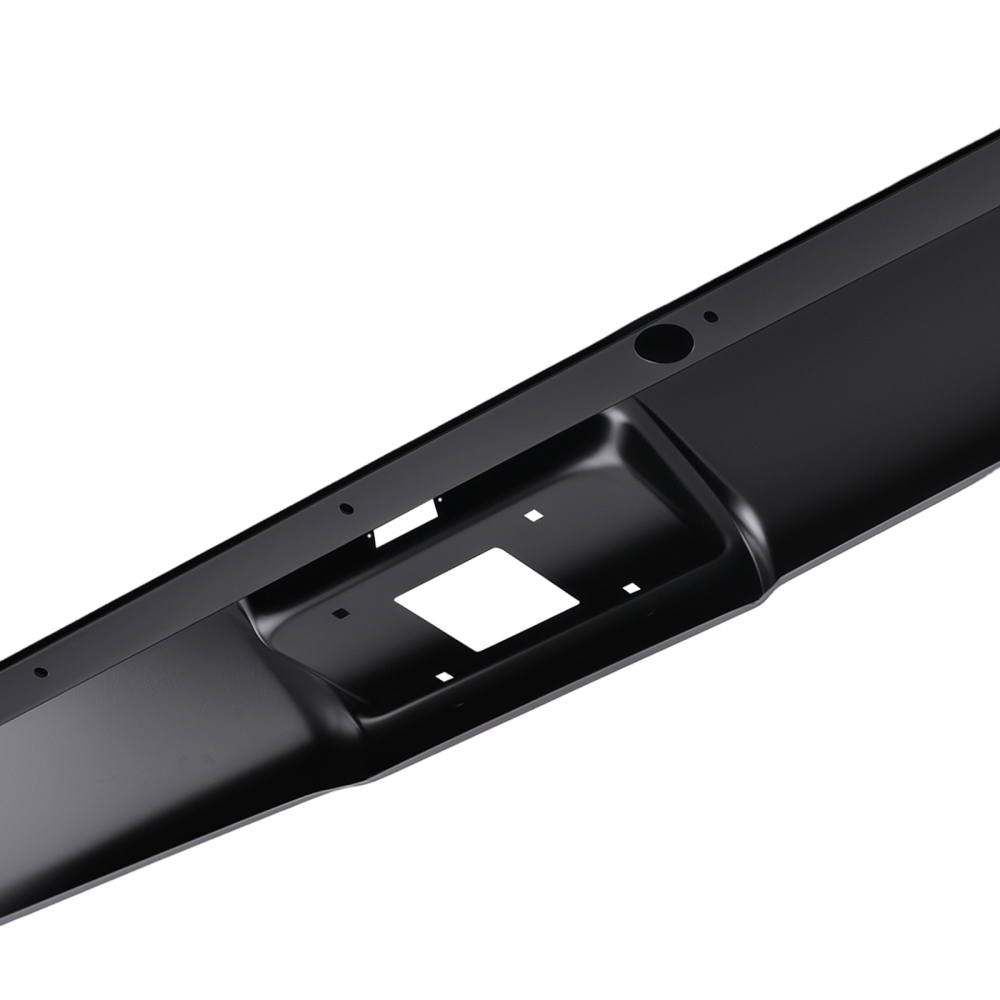 Black Primed Rear Roll Pan compatible for Chevy Colorado Canyon 2004-2012 Steel